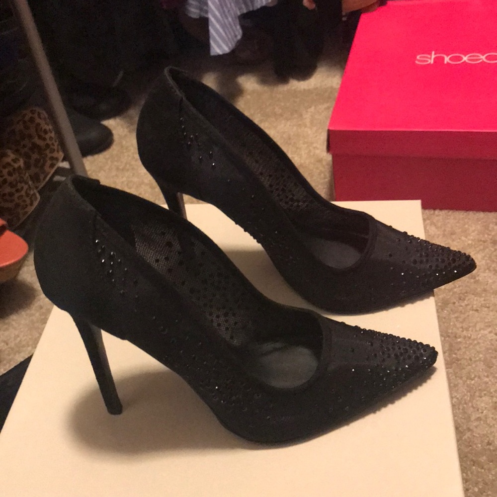 Crystal heels